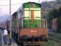 Hier der morgendliche Zug zum Ohridsee in Golem. - Bahnbilder.de